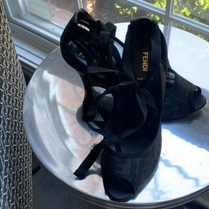 Black Fendi shoes